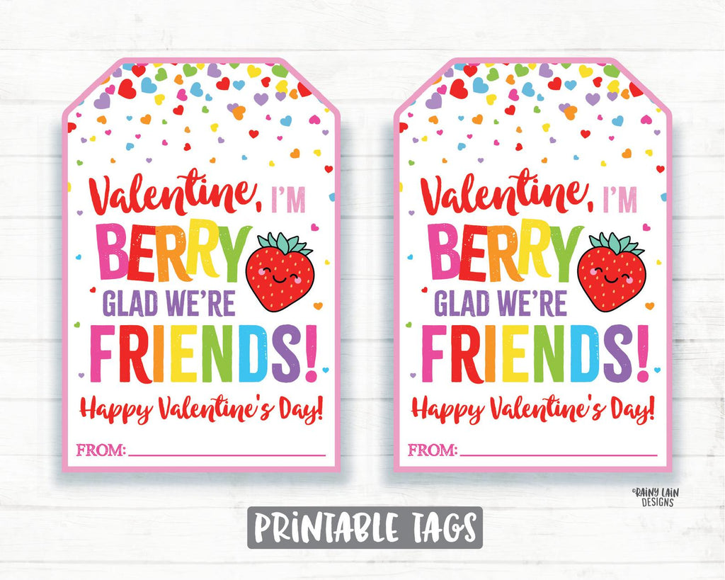 Berry Glad We're Friends Valentine