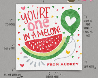 One in a Melon Valentine